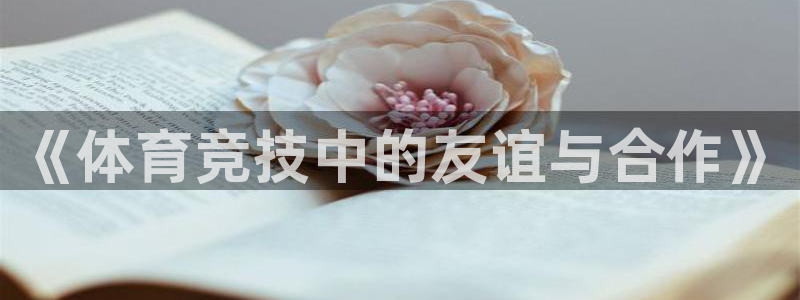 球客岛：《体育竞技中的友谊与合作》